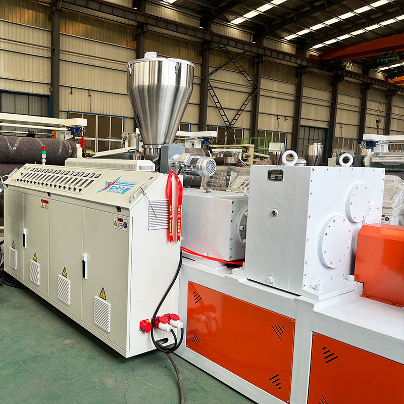 Máy đùn trục vít đôi hình nón