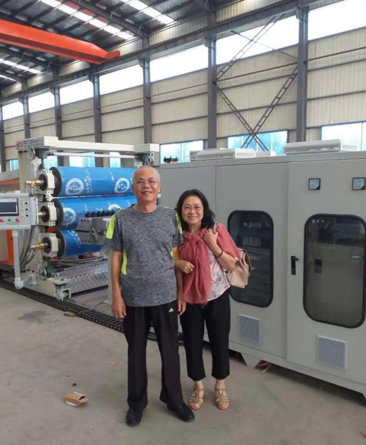 Máy móc nhựa East Star đảm bảo đơn đặt hàng thiết bị tấm PPPE mới từ khách hàng Philippine