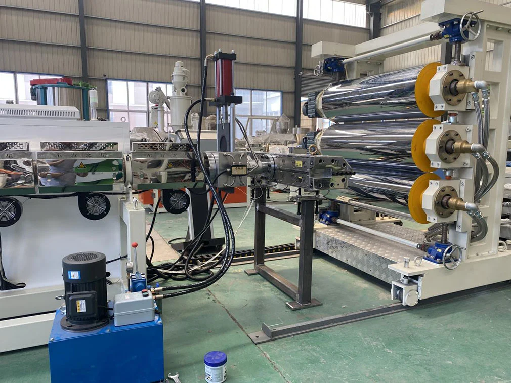 Hdpe Geocell Sheet Extruder Machine