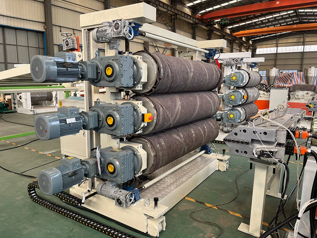 Hdpe Geocell Sheet Extruder Machine