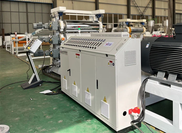 Pla Corn Starch Biodegradable Sheet Extruder Machine