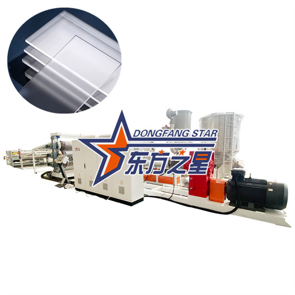 Máy ép đùn tấm PMMA 1500 1-6mm