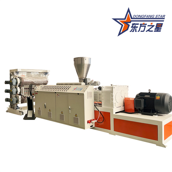 Dây chuyền ép đùn tấm cứng trong suốt PVC