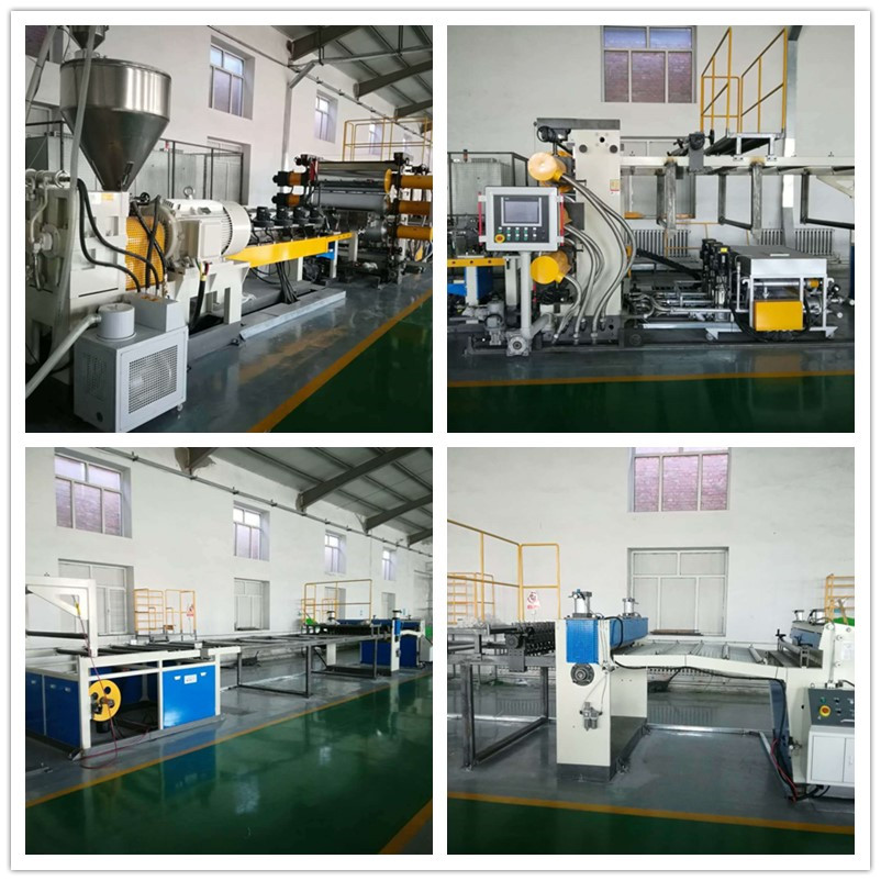 Máy ép đùn tấm geocell trục vít đơn